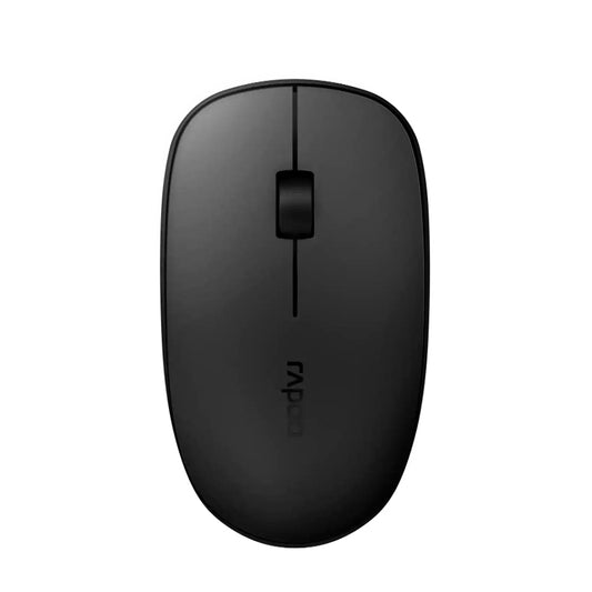Rapoo M200 Silent Multi-Mode Wireless Mouse – Bluetooth 3.0/4.0 & 2.4GHz, 1300 DPI, Ultra-Slim Design